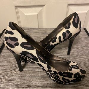 Nine West Leopard Heels